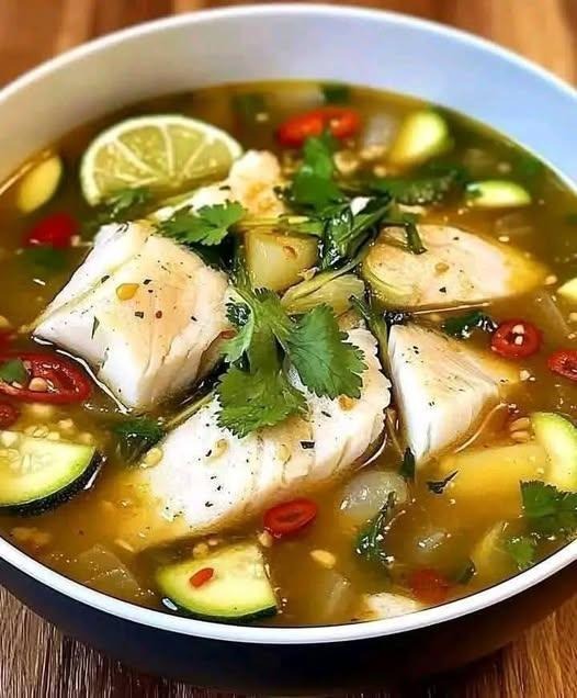 SPICY LEMONGRASS FISH SOUP 1