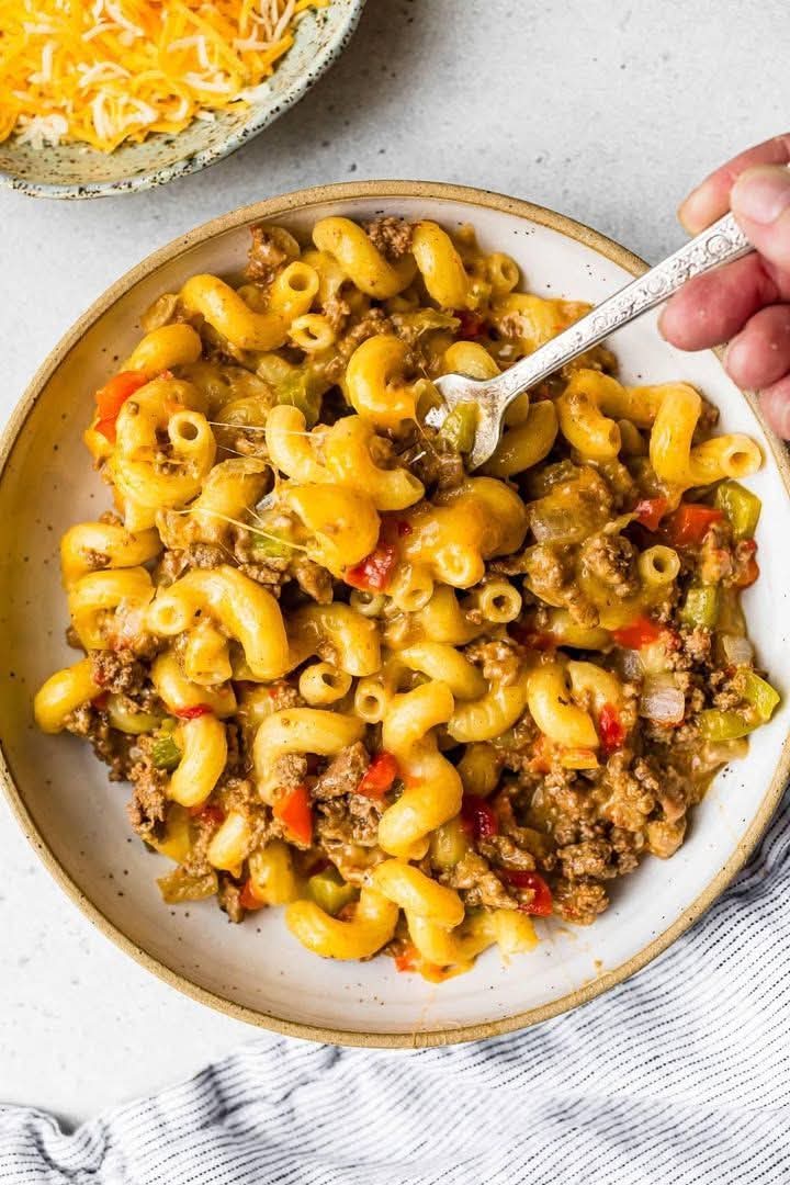 one-pot Taco Macaroni 1