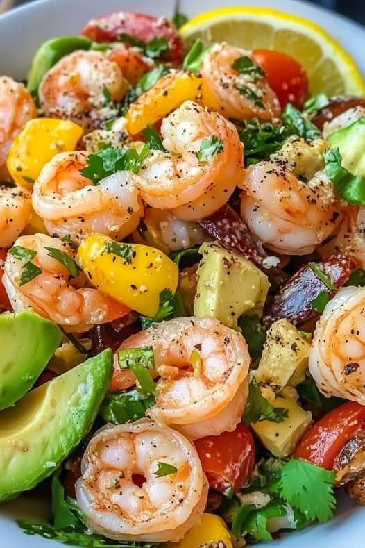 Mexican Shrimp Avocado Salad 1