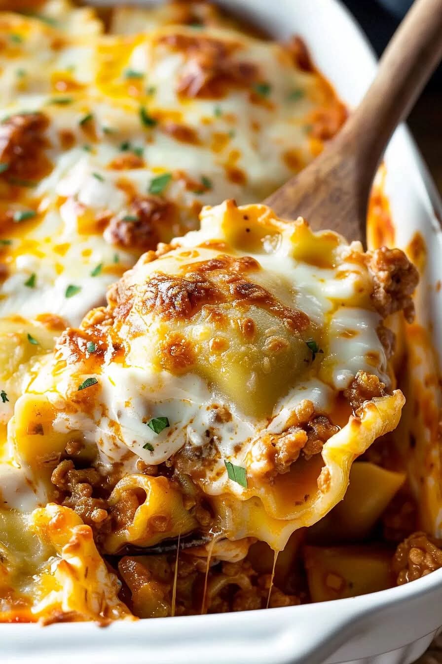 Easy Baked Ravioli Casserole 1