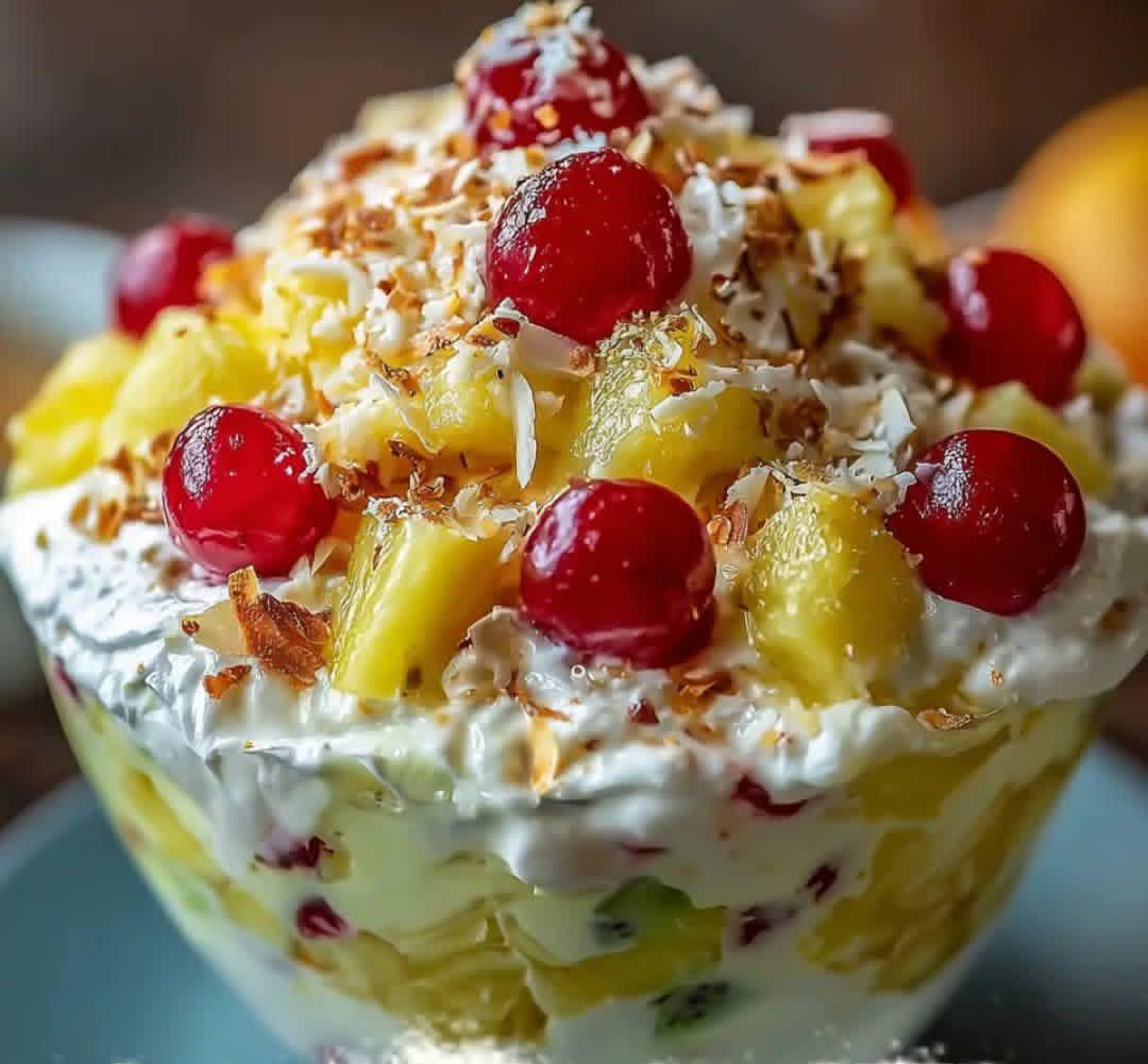 Hawaiian Cheesecake Salad 1