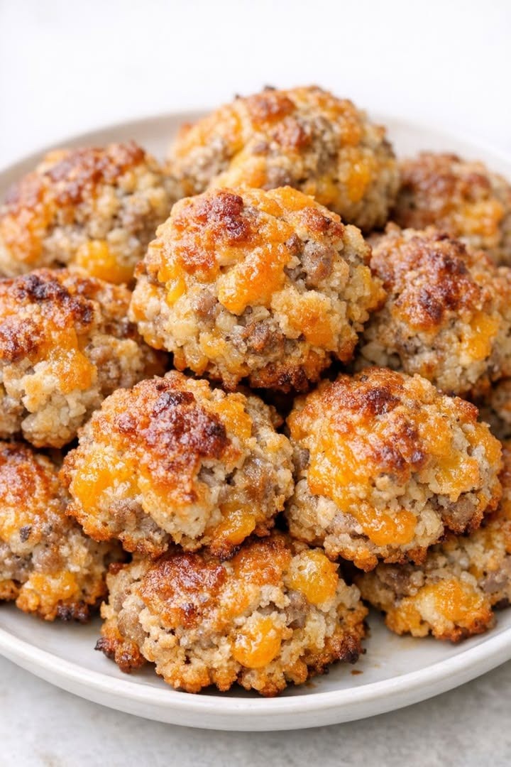 Southern 3-Ingredient Sausage Balls 1