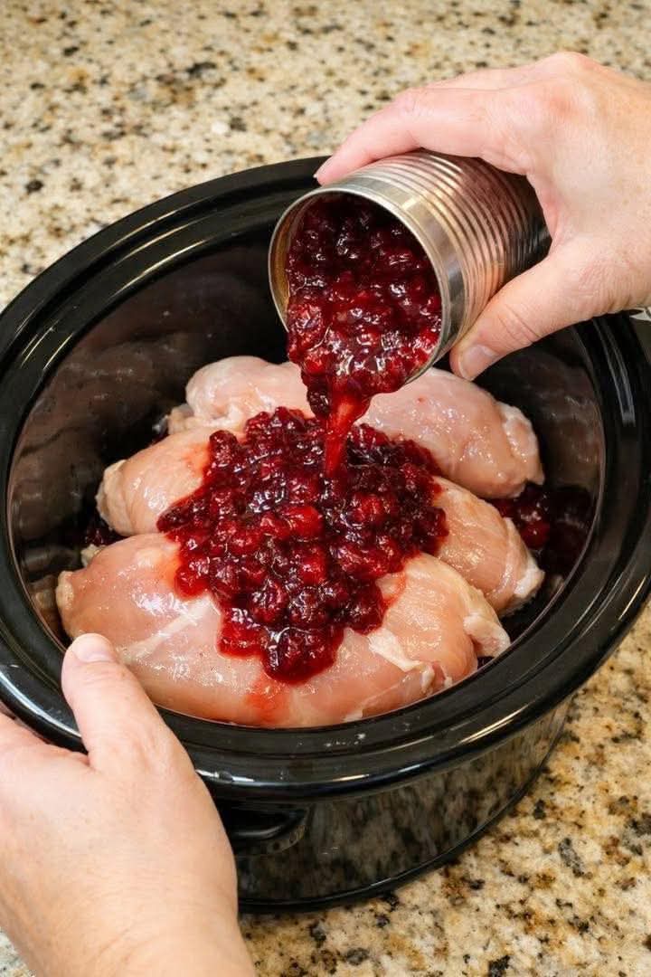 Cranberry Sauce Chicken Breast 1