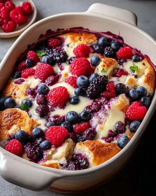 Triple Berry Protein Bake 1