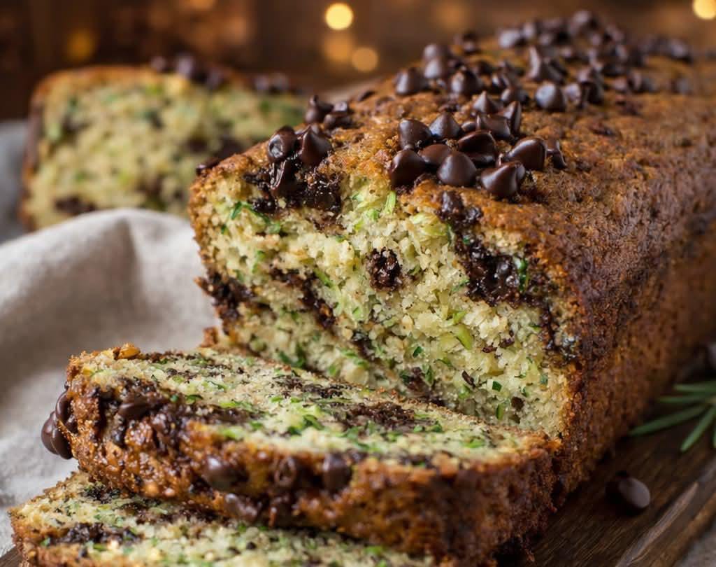 Chocolate Chip Zucchini Bread 1
