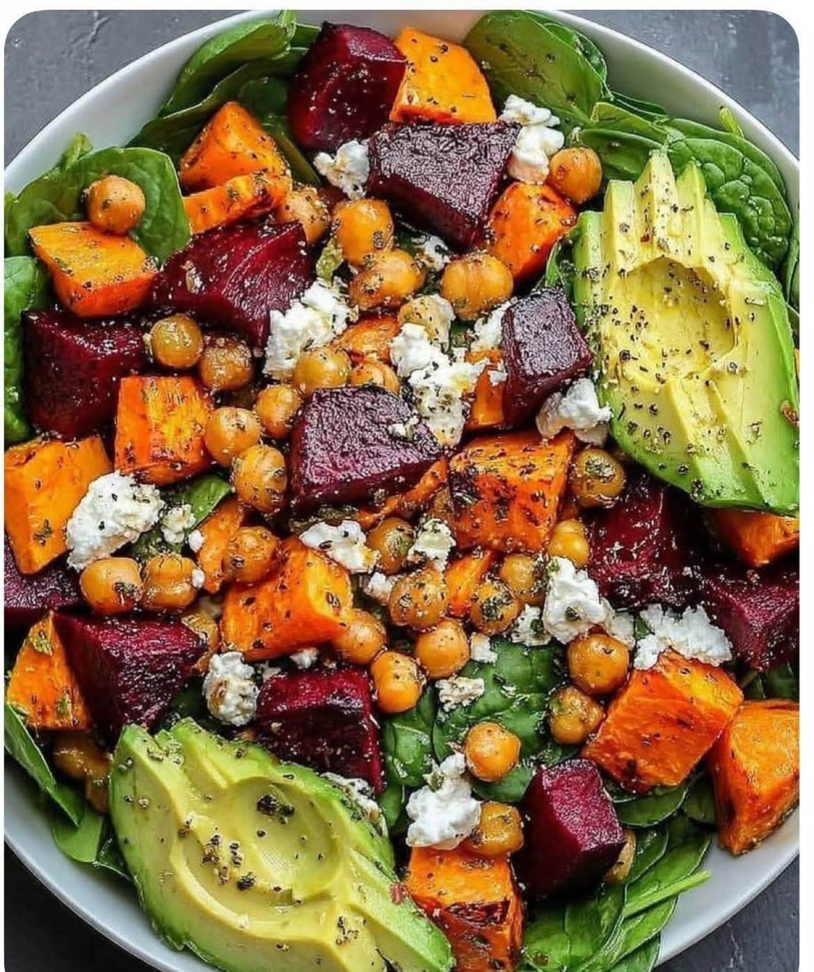 Roasted Sweet Potato Salad 1