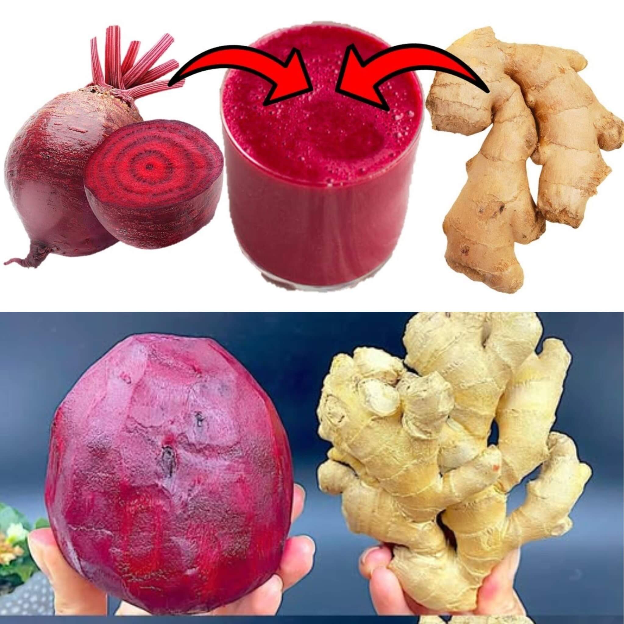 Natural BOMB for cleansing the liver and blood vessels: 4 powerful ingredients! beets and ginger honey 1