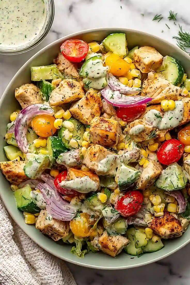 Easy Protein Veggie Bowl 1