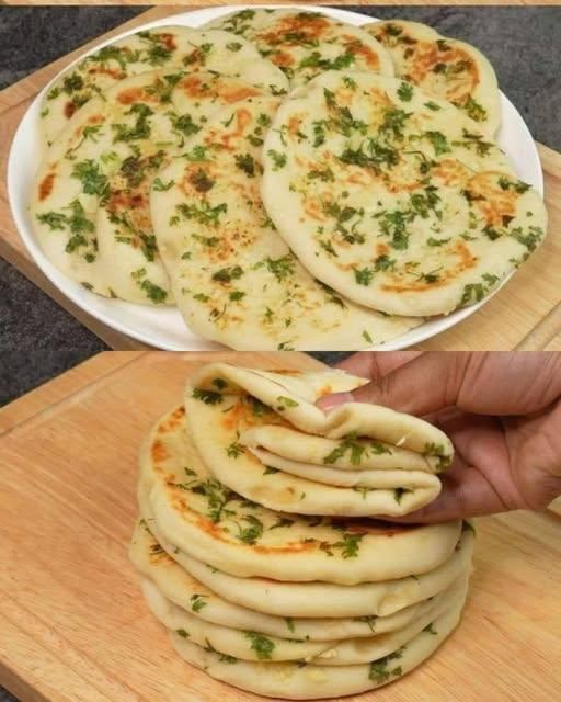Soft and Fluffy Naan Bread 1
