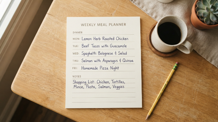 Meal Planning for Beginners: A Simple Way to Start (Without Overhauling Your Life) 1