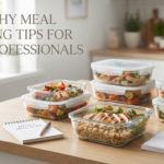 5 Healthy Meal Planning Tips for Busy Professionals