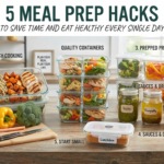 5 Meal Prep Hacks to Save Time and Eat Healthy Every Single Day