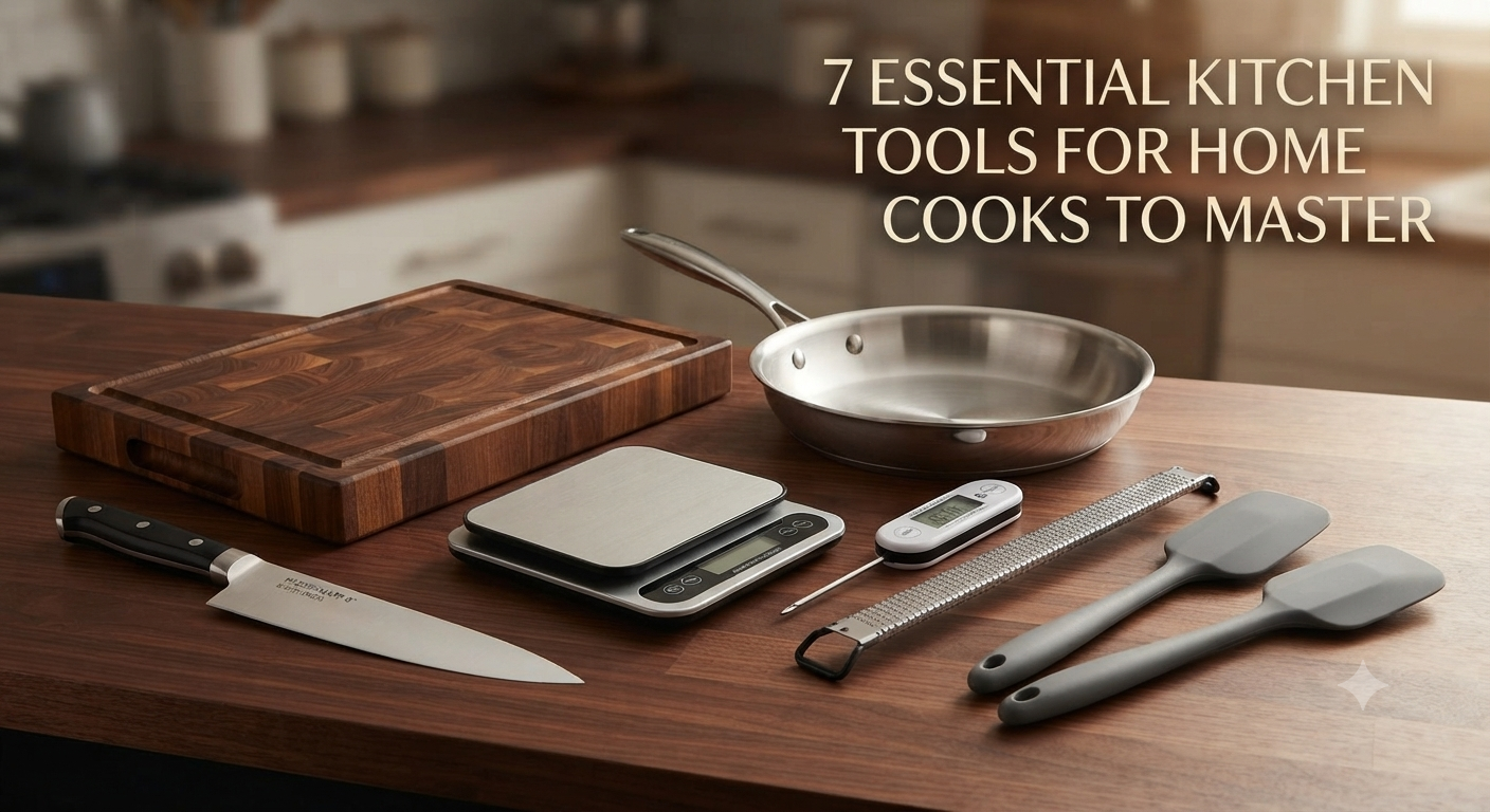 7 Essential Kitchen Tools for Home Cooks to Master 1 7 Essential Kitchen Tools That Will Change How You Cook Forever