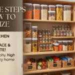 how to organize a small kitchen pantry