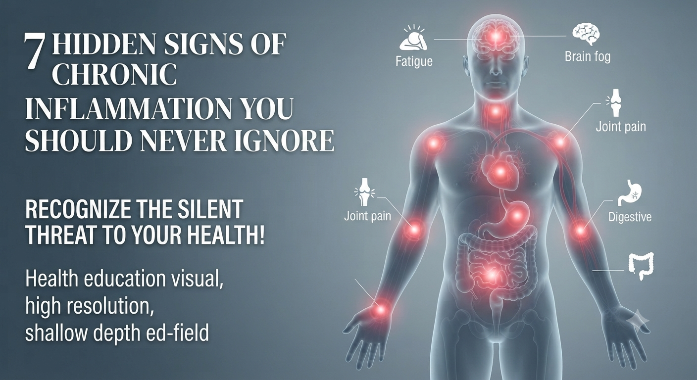 7 Signs of Hidden Chronic Inflammation You Should Never Ignore