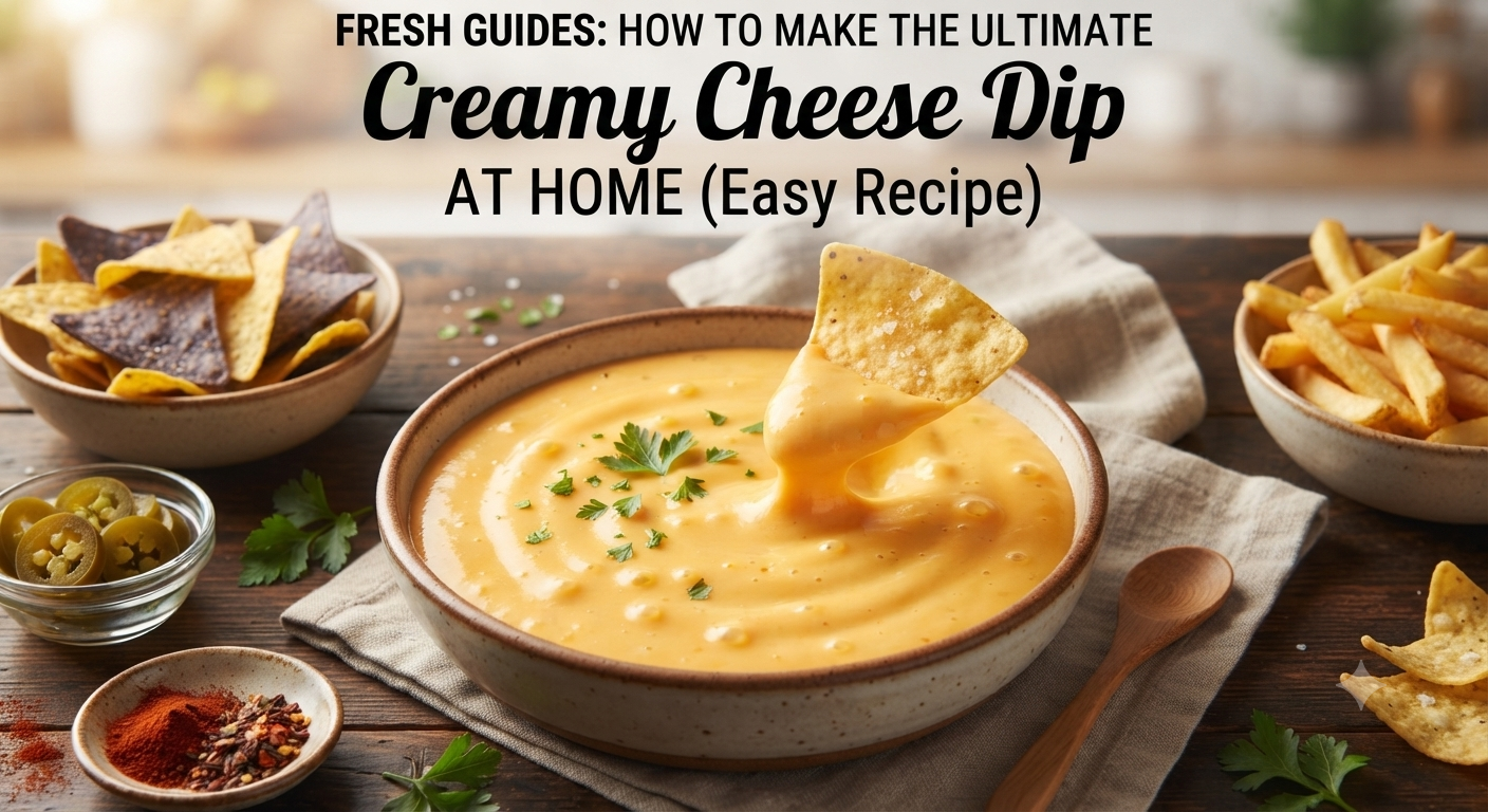 How to Make the Ultimate Creamy Cheese Dip at Home (Easy Recipe)